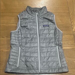 Patagonia Silver Quilted Vest